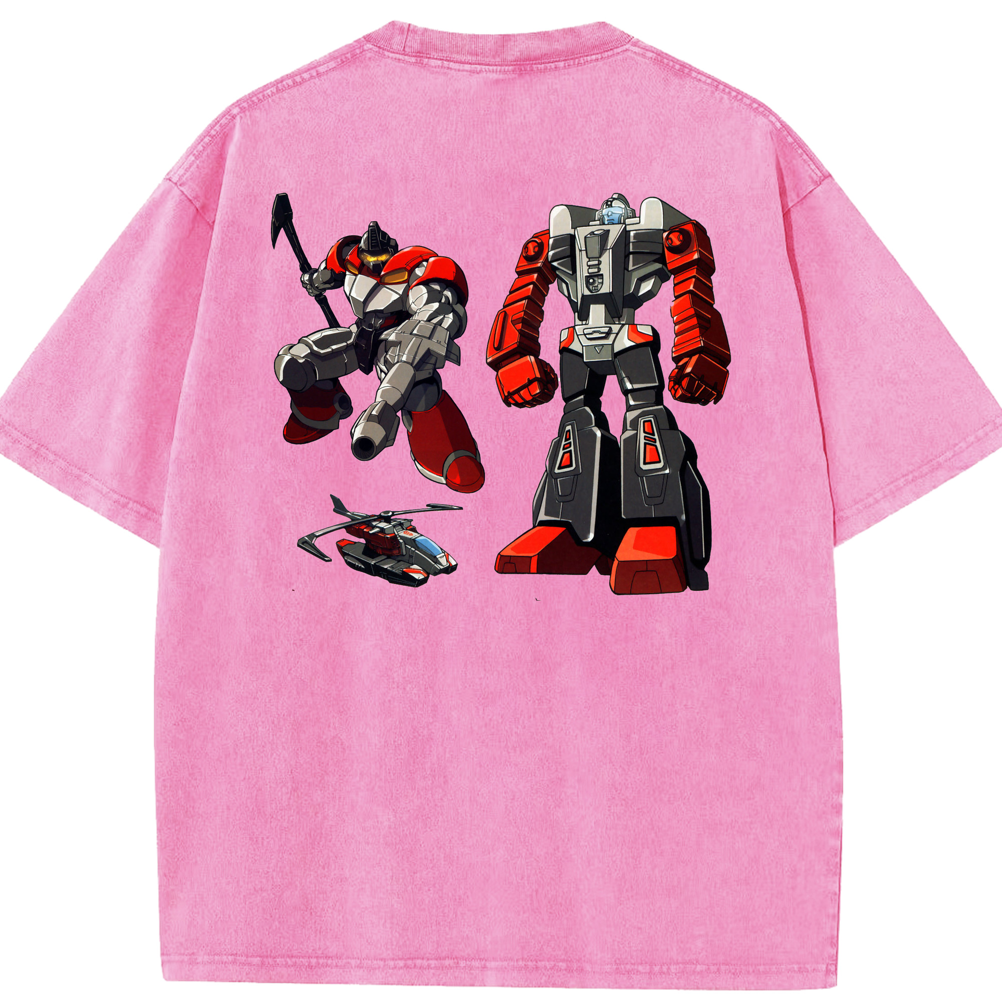 （画像用）  綿100% ヴィンテージ風 半袖Tシャツ（背面プリント）